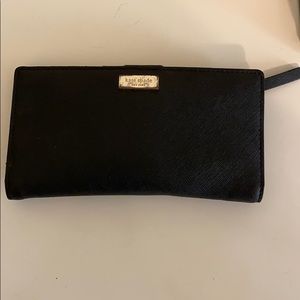 Kate spade black wallet